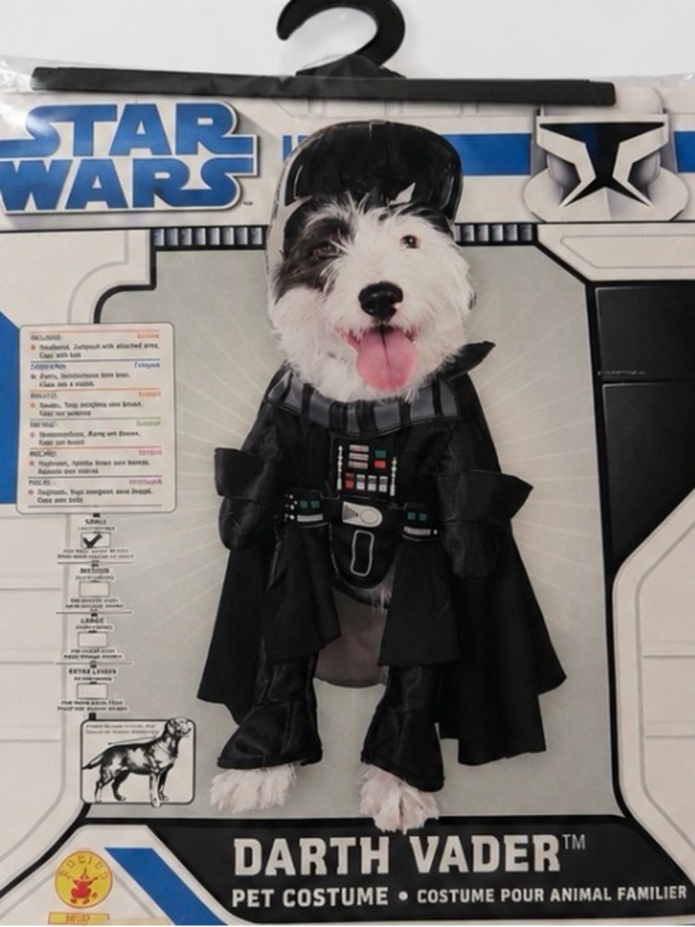 Star Wars Darth Vader Pet Costume – Size Small – Rubie’s